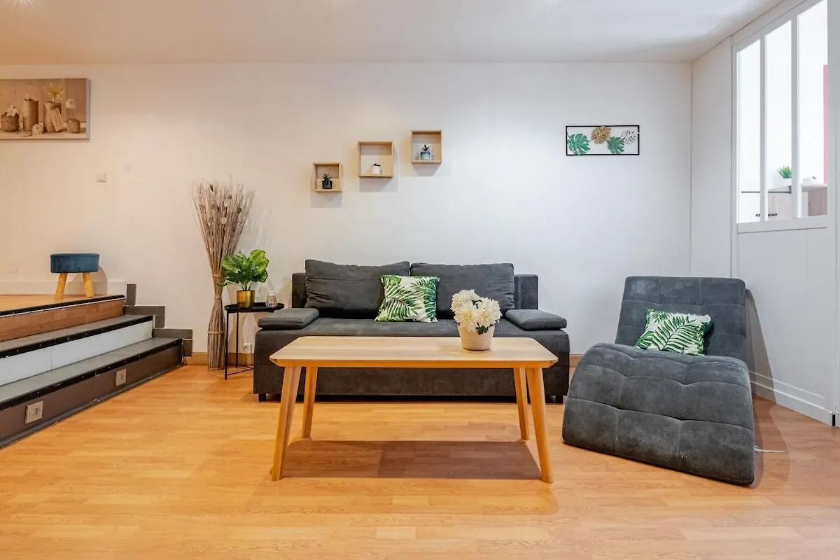 Apartamento Loft With Terrace Near Gare Saint Charles Marsella