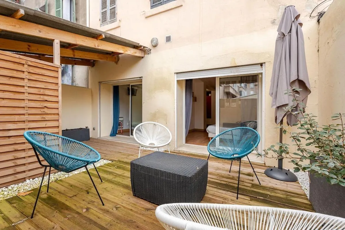 Apartamento Loft With Terrace Near Gare Saint Charles Marsella